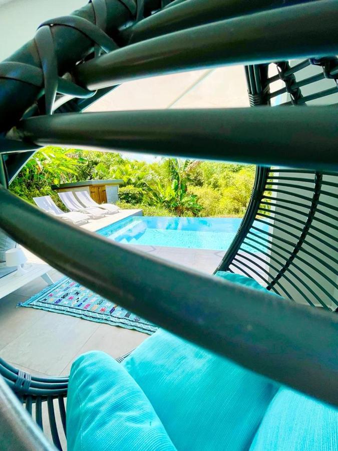 Villa Kumquat Avec Piscine Et Vue Sur Les Montagnes 프티-부르 외부 사진